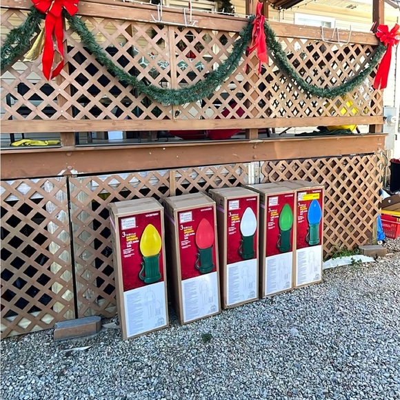 Accessories - 3 ft. Battery Operated LED Jumbo Bulb Holiday Decoration